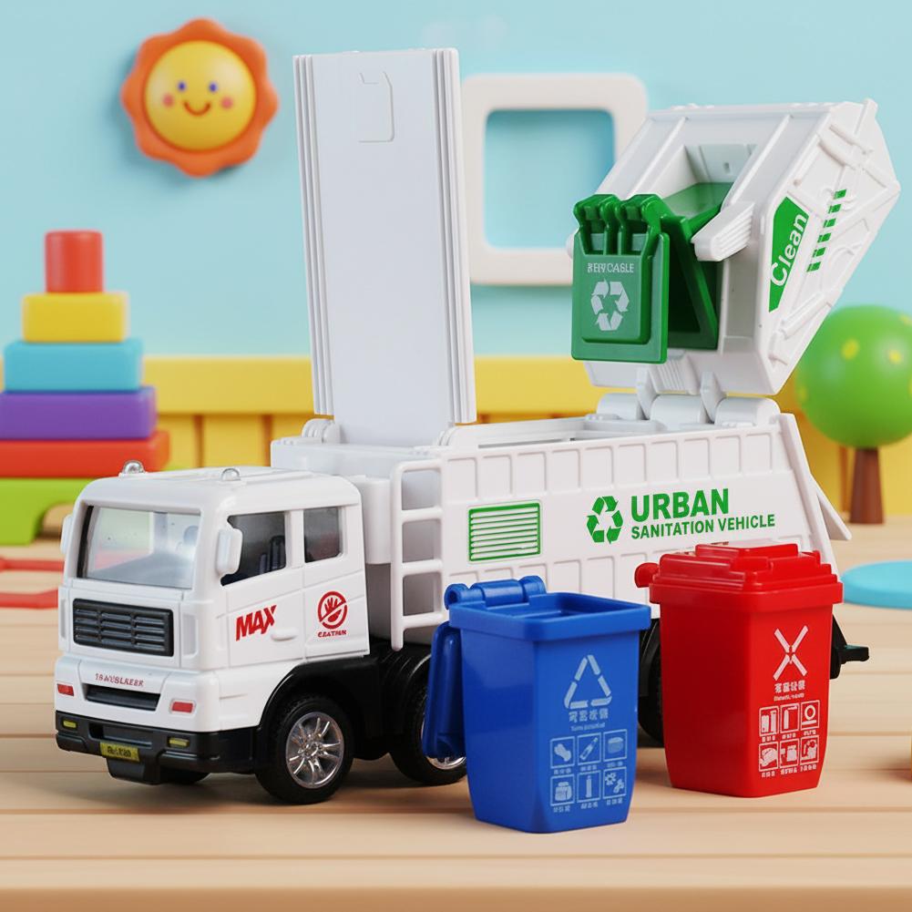 Kids Toys Review - Children Toys Inertia Car Garbage Truck