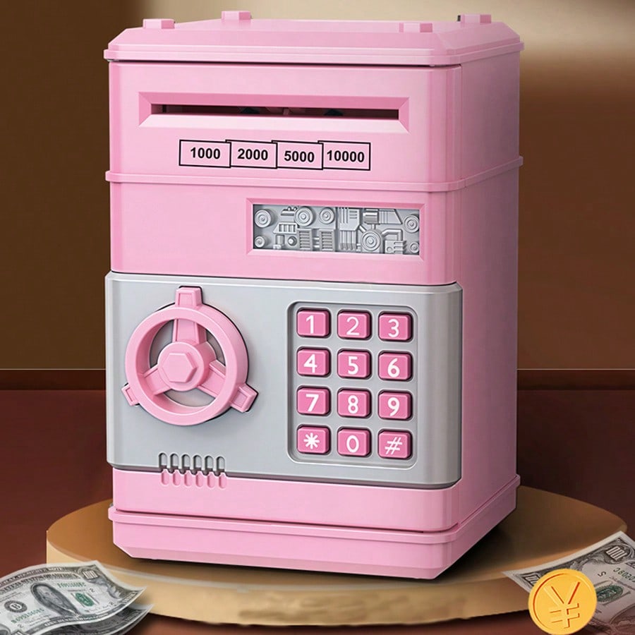 Kids Toys Box - Kids Mini ATM Piggy Bank,Electronic Cash