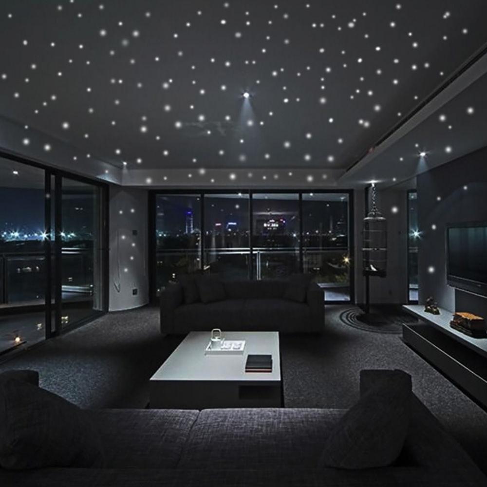 407 Pcs Round Dots Wall Sticke - đánh giá và giá Glow In Dark Stars