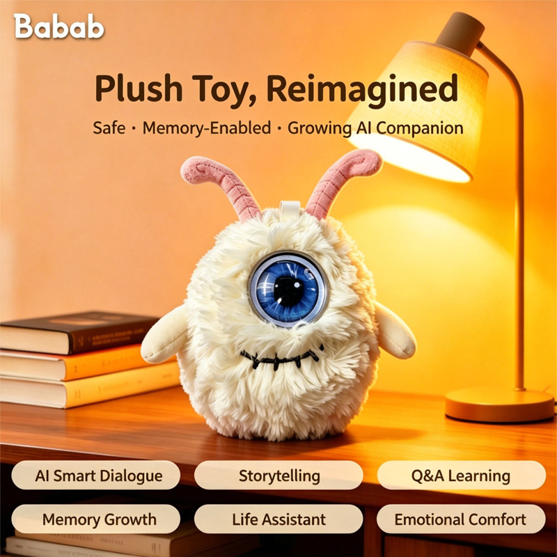 One-eyed Monster AI Plush Toy  - đánh giá và giá Kids Toys Company