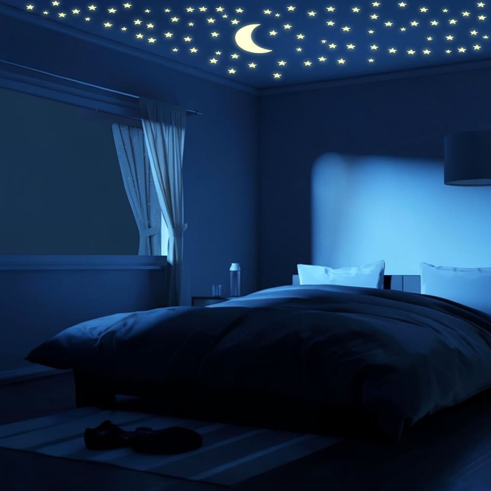 Luminous Stars Moon Wall Stick - đánh giá và giá Glow In Dark Stars