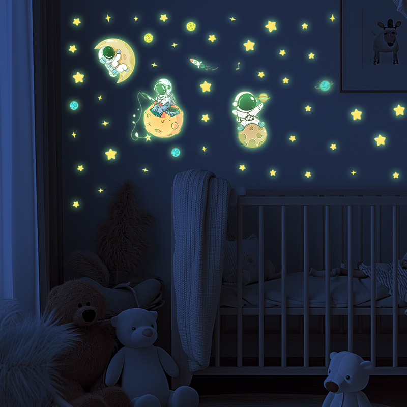 Astronaut Moon Theme Luminous  - đánh giá và giá Glow In Dark Stars