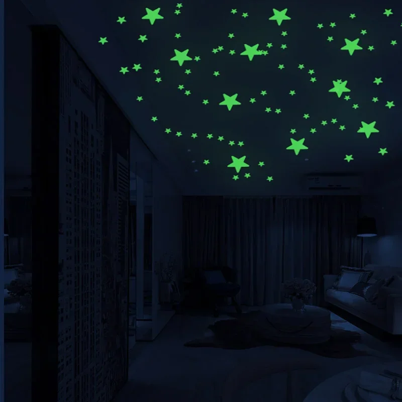 Luminous Wall Stickers for Kid - đánh giá và giá Glow In Dark Stars