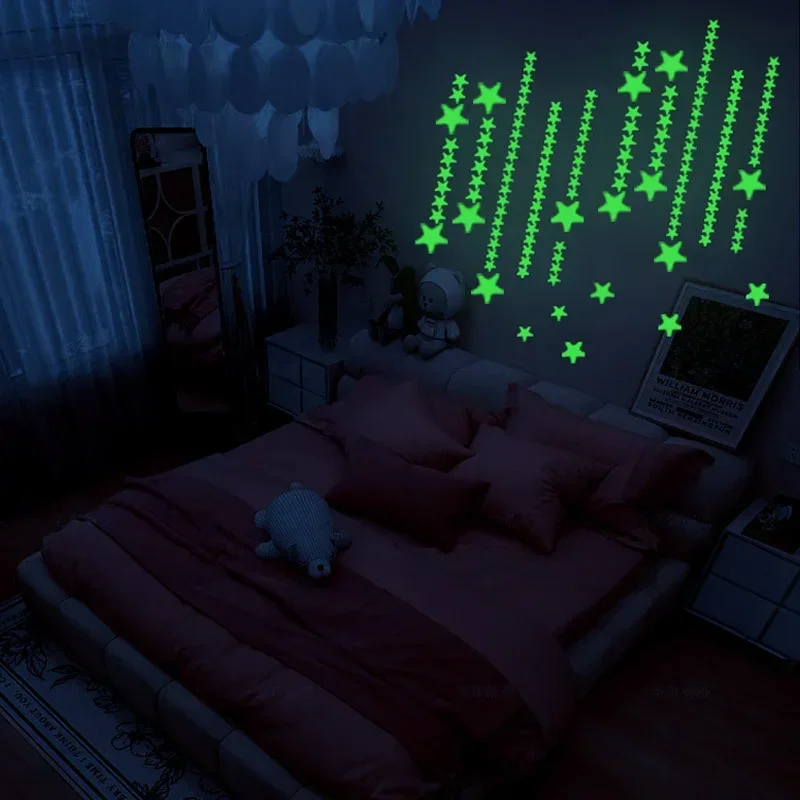 Luminous Wall Stickers for Kid - đánh giá và giá Glow In Dark Stars