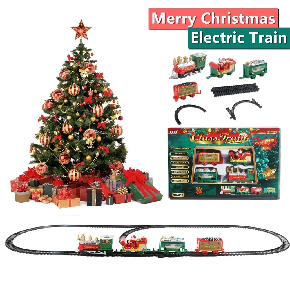 NEW 2026 Christmas Train Gift  - đánh giá và giá Toy Train Track Set