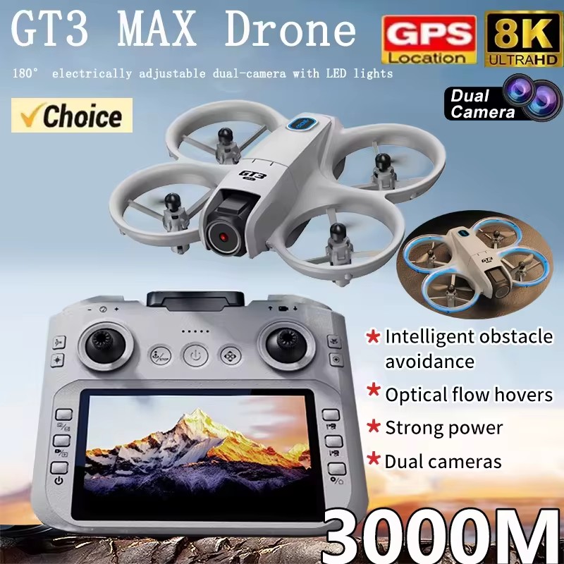 2026 GT3Max HD 8K RC Drone wit - đánh giá và giá Kids Toys Helicopter