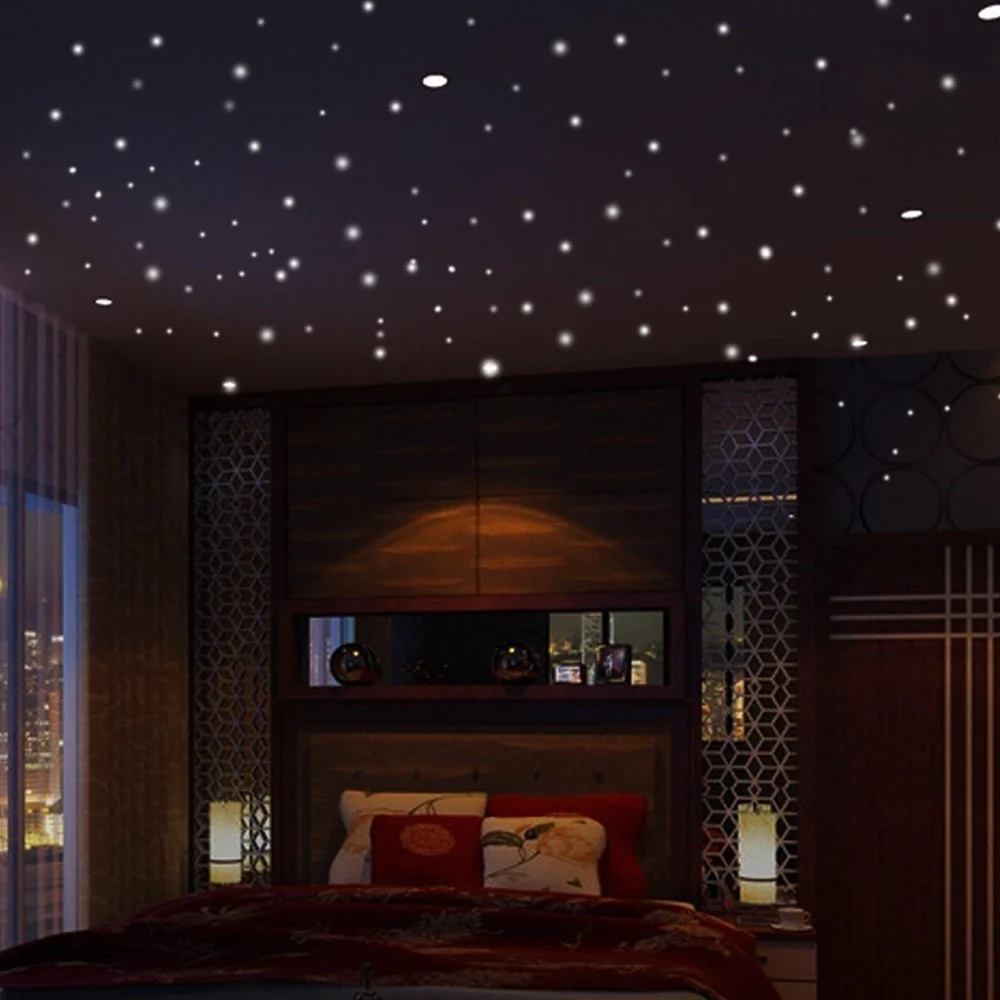 Bộ 407 Miếng Dán Tường Trang T - đánh giá và giá Glow In Dark Stars
