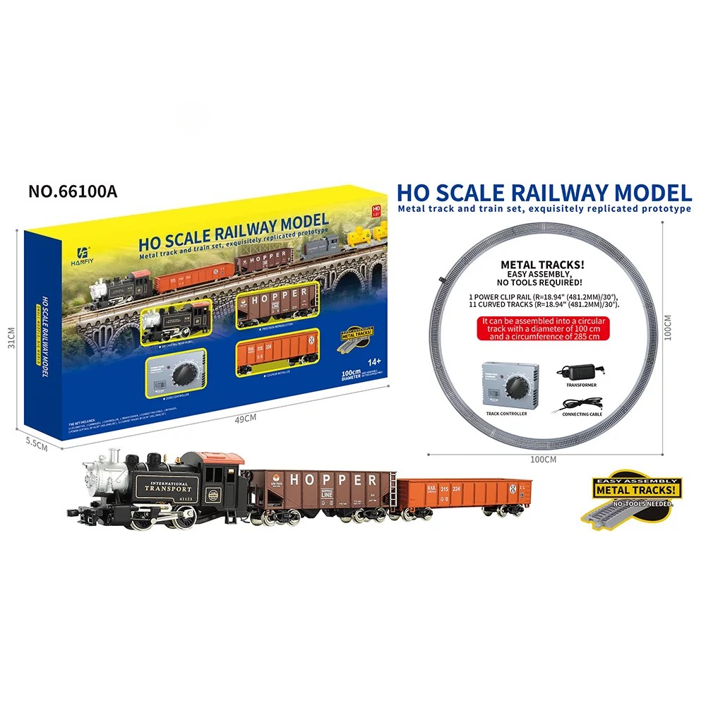 HO Scale Metal Rail Train Mode - đánh giá và giá Toy Train Track Set