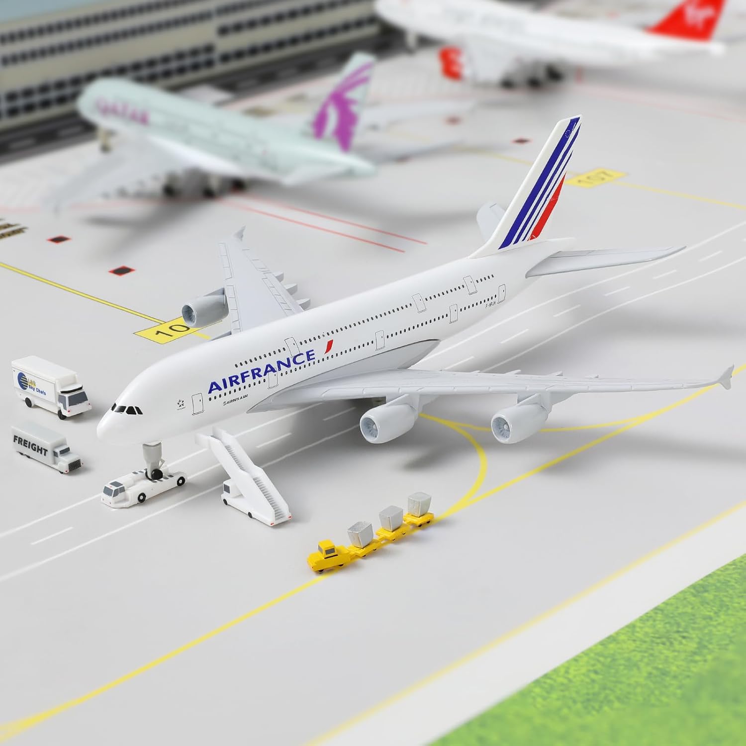 20CM Air France A380 Plane Mod - đánh giá và giá Kids Toys Review