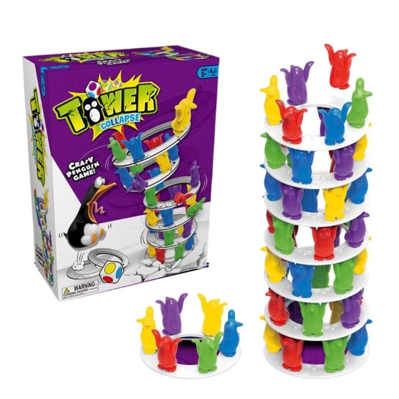 Tháp Stacking Game Build Block - đánh giá và giá Kids Quirky Toys