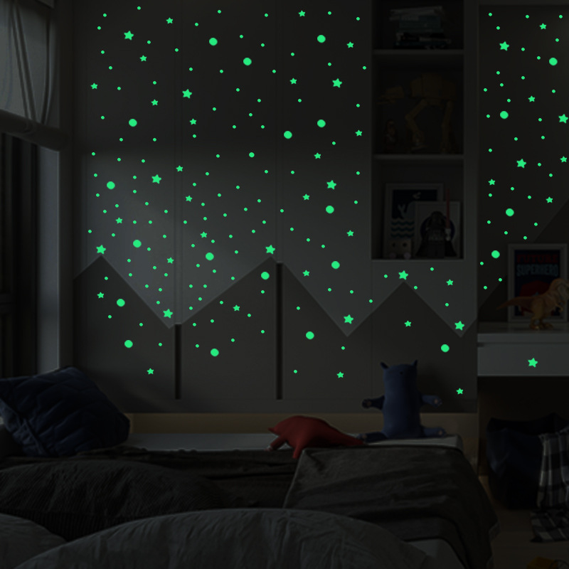202 Cái/bộ 3D Bong Bóng Sáng S - đánh giá và giá Glow In Dark Stars