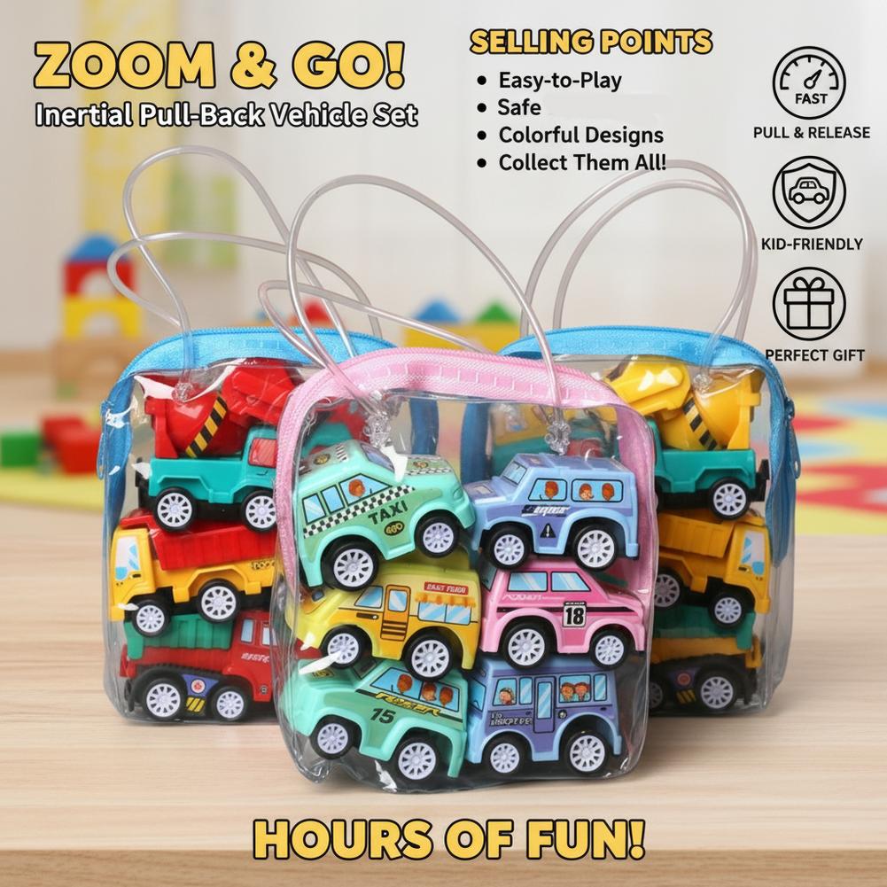 6pcs Car Model Toy Pull Back C - đánh giá và giá Kids Toys Review