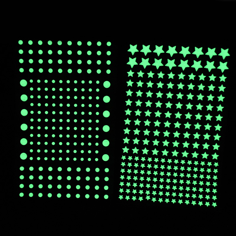 211 Chiếc 3D Bong Bóng Ngôi Sa - đánh giá và giá Glow In Dark Stars