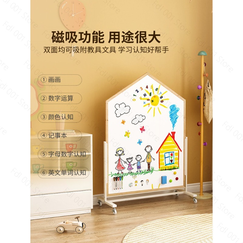 Children's drawing board doubl - đánh giá và giá Magnetic Drawing Board