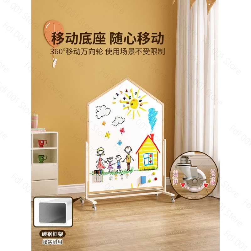 Children's drawing board doubl - đánh giá và giá Magnetic Drawing Board
