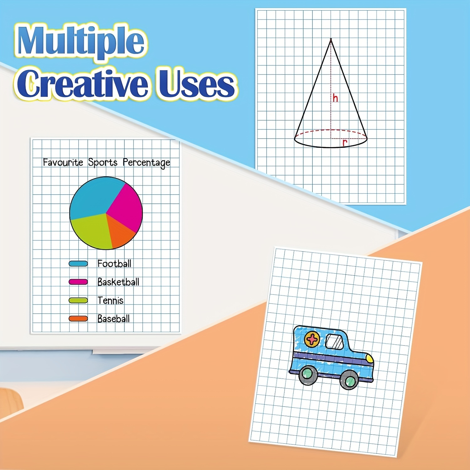 Large Magnetic Grid Writing Bo - đánh giá và giá Magnetic Drawing Board