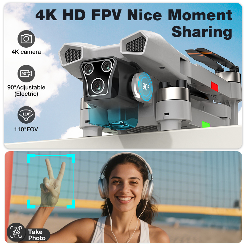 NEW Hot L017 Pro Drone Brushle - đánh giá và giá Kids Toys Helicopter