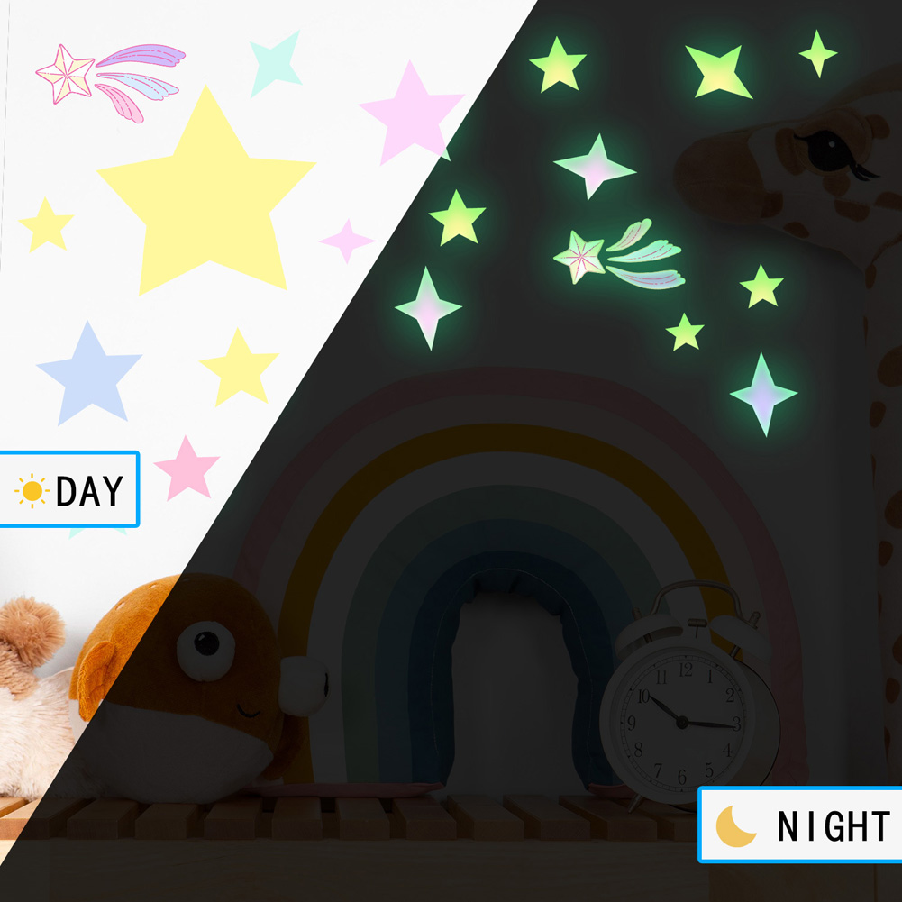Colorful Stars Luminous Wall S - đánh giá và giá Glow In Dark Stars