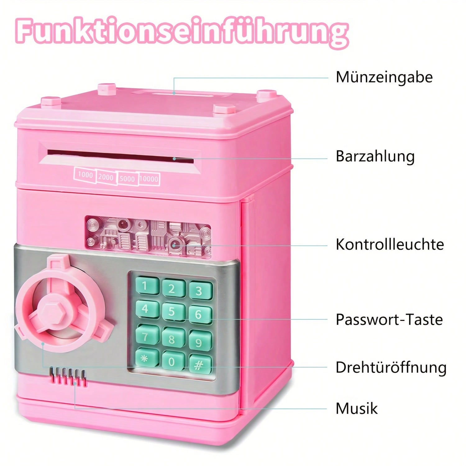 Kids Mini ATM Piggy Bank,Elect - đánh giá và giá Kids Toys Box