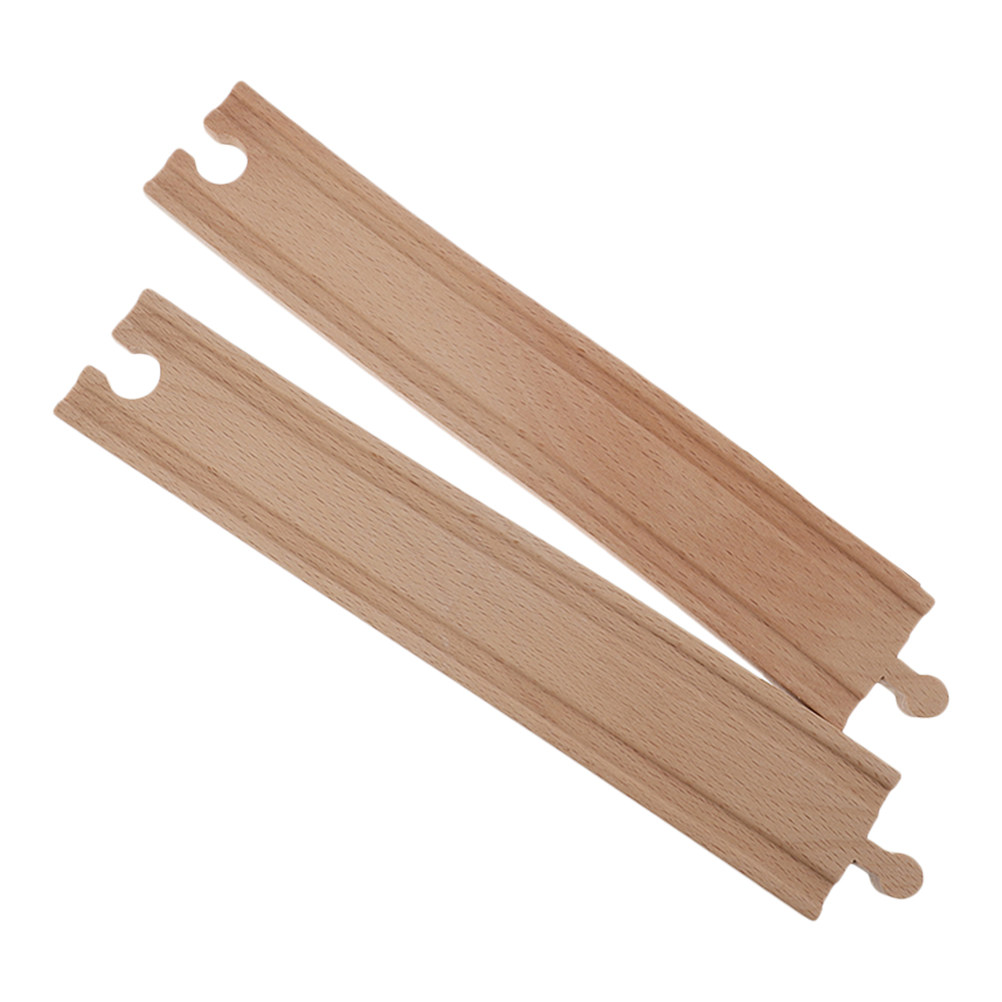 2Pcs Wooden Train Track Expans - đánh giá và giá Toy Train Track Set